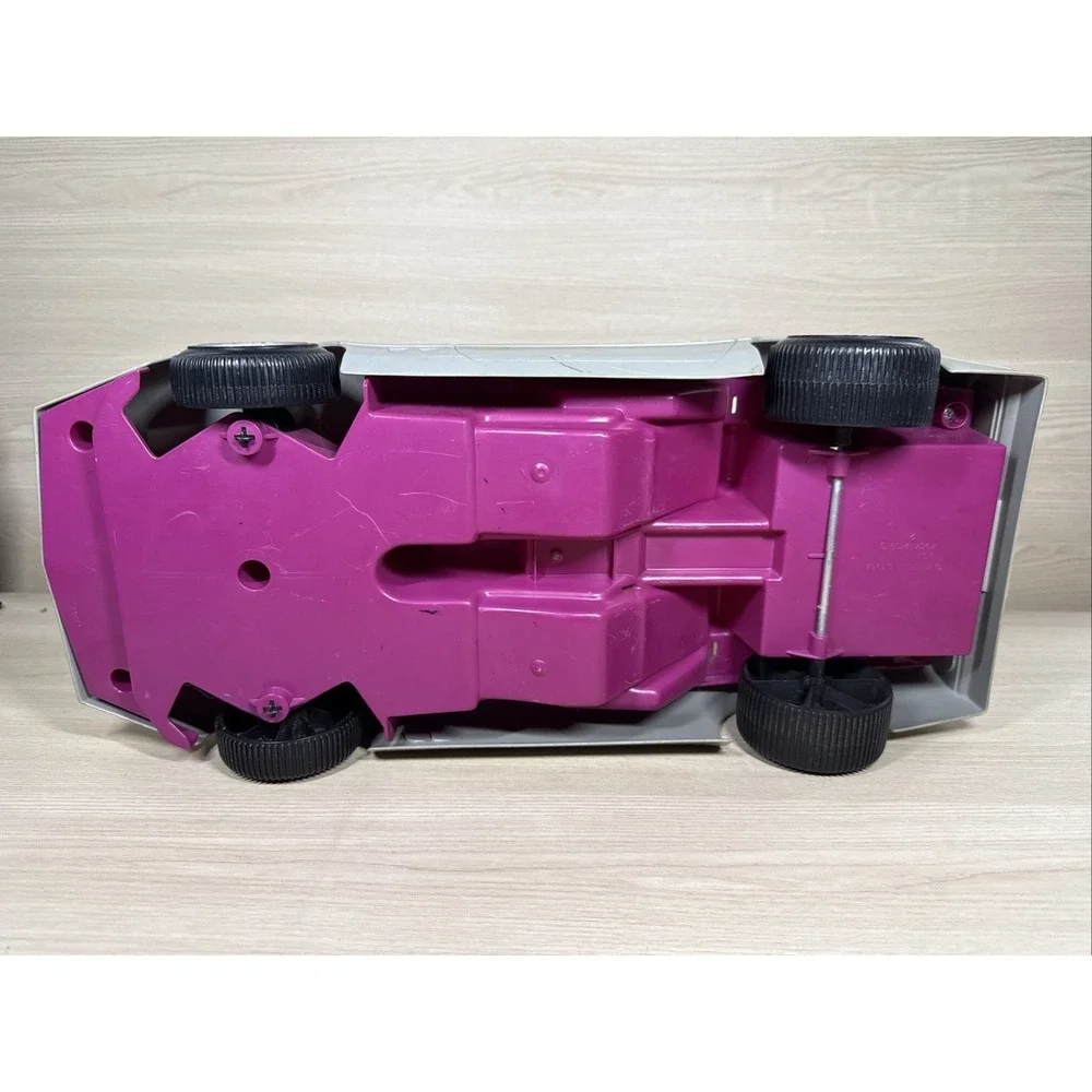 Barbie Silver Corvette Convertible Car  Retro 1984 Mattel Box For‎ Parts Only
